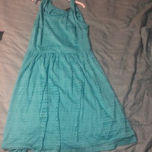 Blue dress